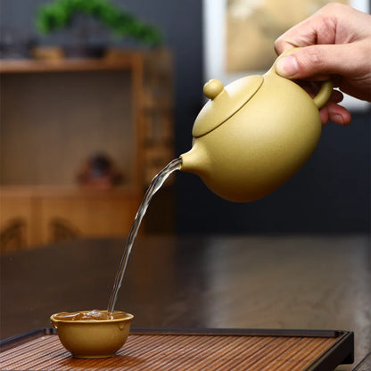 300cc yixing purple recommended all pure hand famous authentic mud xi shi 110 cc little teapot kung fu tea set