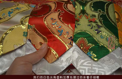 300cm long Wholesale Buddhist supply Buddhism HOME Temple buddha hall Wall Deco Enclosing curtain Tapestry draperies WEI MAN