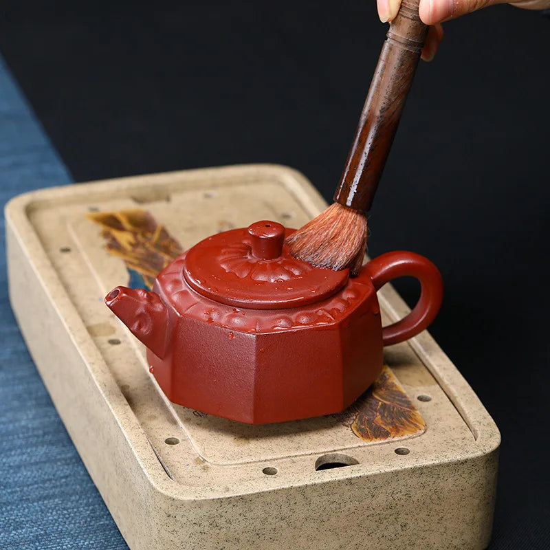 300ml Handmade Dahongpao Purple Clay Teapot Tradition Filter Tea Pot Household Custom Beauty Kettle Chinese Yixing Zisha Tea Set
