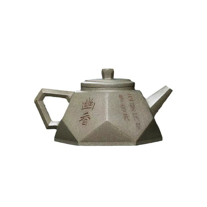 300ml High-end Yixing Raw Ore Purple Clay Teapot Famous Handmade Stone Scoop Dragon Pattern Tea Pot Beauty Chinese Zisha Tea Set
