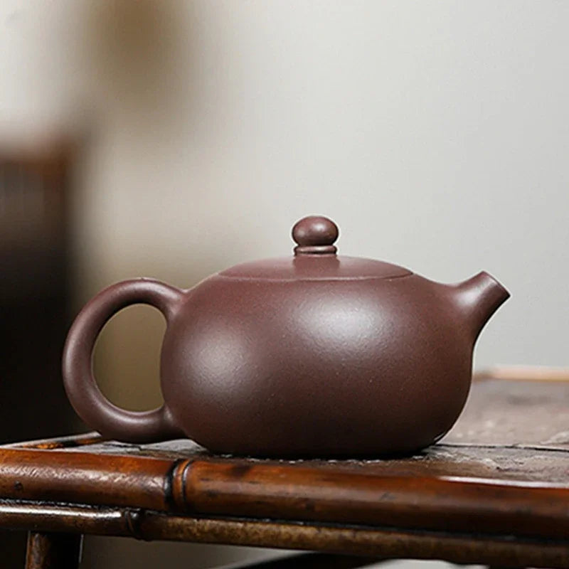 300ml Tradition Yixing Purple Clay Teapot Classic Zhu Mud Xishi Tea Pot Ball Hole Filter Beauty Tea Kettle Chinese Zisha Teaware