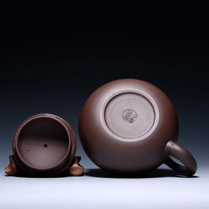 300ml Tradition Yixing Purple Clay Teapot Classic Zhu Mud Xishi Tea Pot Ball Hole Filter Beauty Tea Kettle Chinese Zisha Teaware