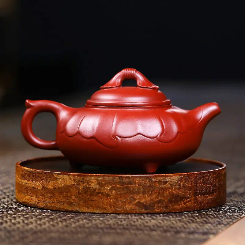 300ml Yixing Purple Sand Pot Hand Brewing Teapot Tea Set Original Mine Dahongpao Kettle Zisha Tea Set Gifts