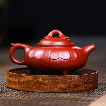 300ml Yixing Purple Sand Pot Hand Brewing Teapot Tea Set Original Mine Dahongpao Kettle Zisha Tea Set Gifts