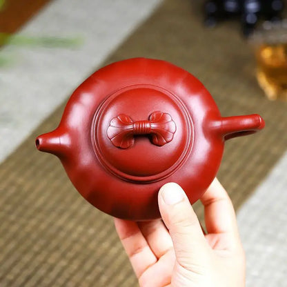 300ml Yixing Purple Sand Pot Hand Brewing Teapot Tea Set Original Mine Dahongpao Kettle Zisha Tea Set Gifts