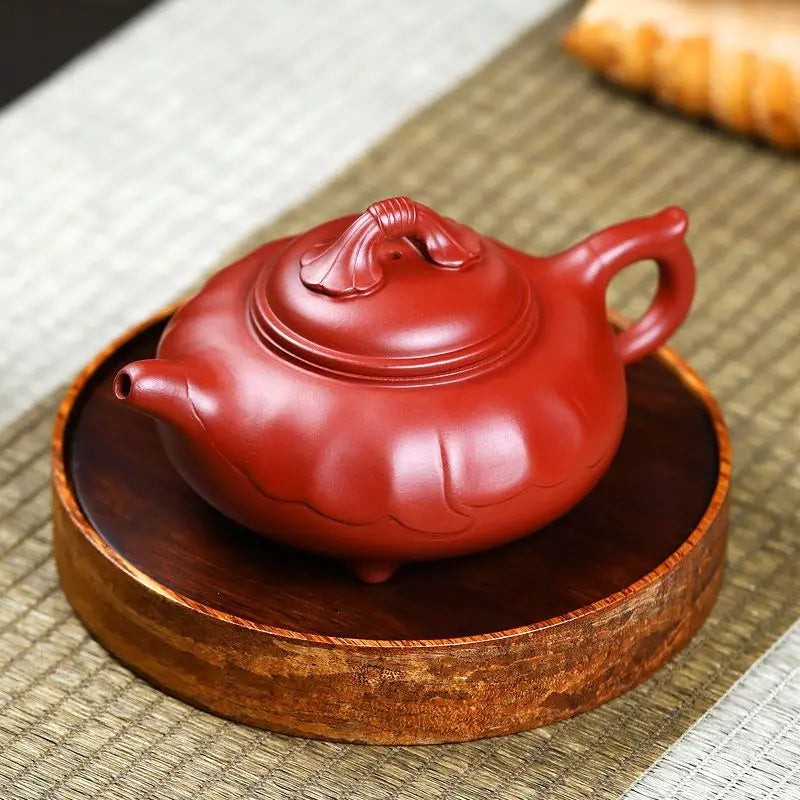300ml Yixing Purple Sand Pot Hand Brewing Teapot Tea Set Original Mine Dahongpao Kettle Zisha Tea Set Gifts