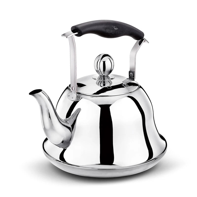 304 Stainless Steel Whistling Kettle Gas Induction Cooker Water Pot Household Gas Kettle Creative Teapot
