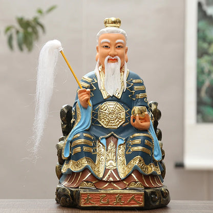 30CM Southeast Asia Taoism God ZU SHI TAI YI ZHENREN   figure HOME shop Efficacious protection Prosperity FENG SHUI statue