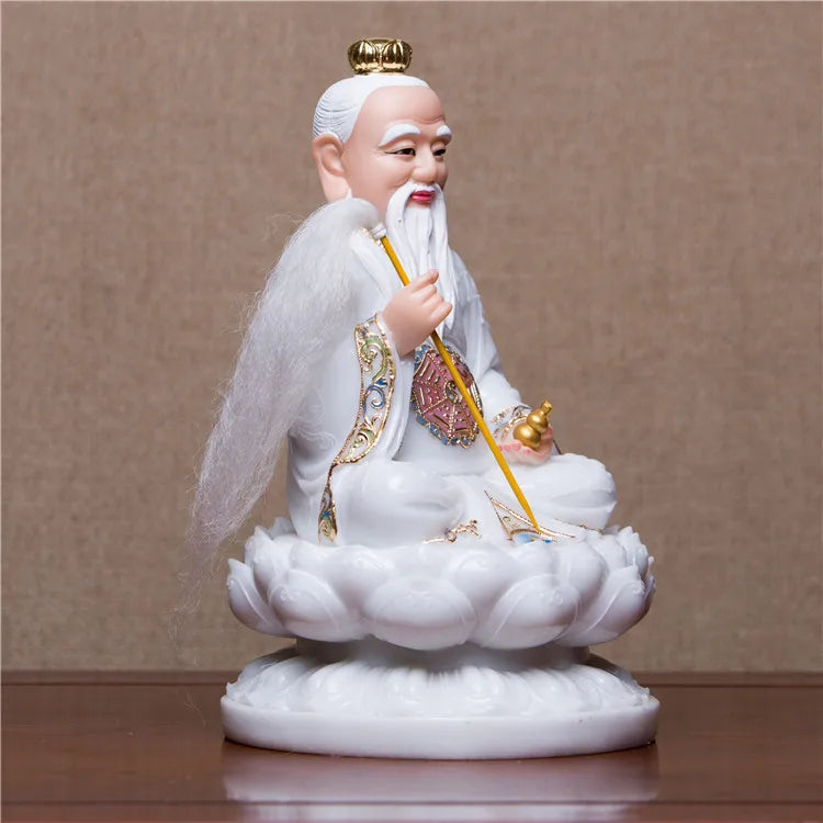 30CM large TOP high-grade home family efficacious bless Talisman Mascot Taoism Lord Lao Zi TAISHANG LAOJUN God statue