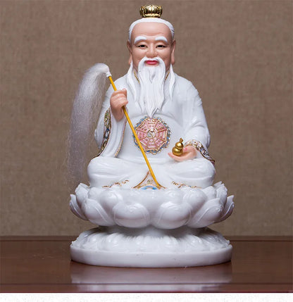 30CM large TOP high-grade home family efficacious bless Talisman Mascot Taoism Lord Lao Zi TAISHANG LAOJUN God statue