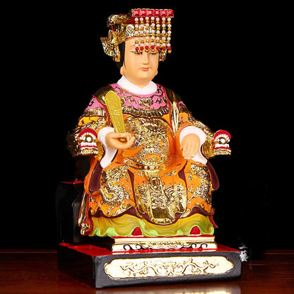 30CM large # home family Safe good luck Effective protection -Southeast Asia Goddess of the Sea Mazu Matsu Decorative Buddha