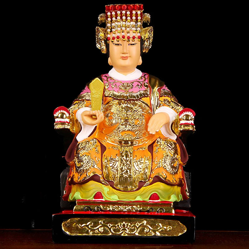 30CM large # home family Safe good luck Effective protection -Southeast Asia Goddess of the Sea Mazu Matsu Decorative Buddha