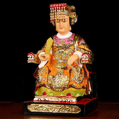 30CM large # home family Safe good luck Effective protection -Southeast Asia Goddess of the Sea Mazu Matsu Decorative Buddha