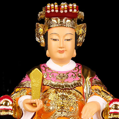 30CM large # home family Safe good luck Effective protection -Southeast Asia Goddess of the Sea Mazu Matsu Decorative Buddha