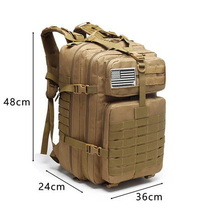 30L/50L 1000D Nylon Waterproof Backpack Outdoor Military Rucksacks Tactical Sports Camping Hiking Trekking Fishing Hunting Bag