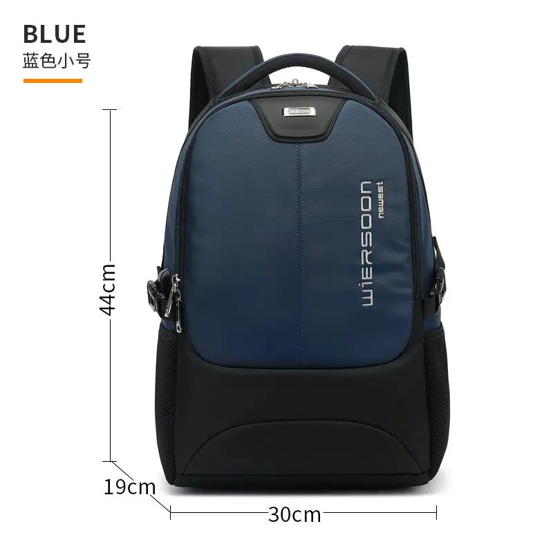 30L Backpack Waterproof Outdoor Rucksack Portable Travel Packsack Zipper Closure Nylon Polyester Student Unisex Storage Bag  캠핑