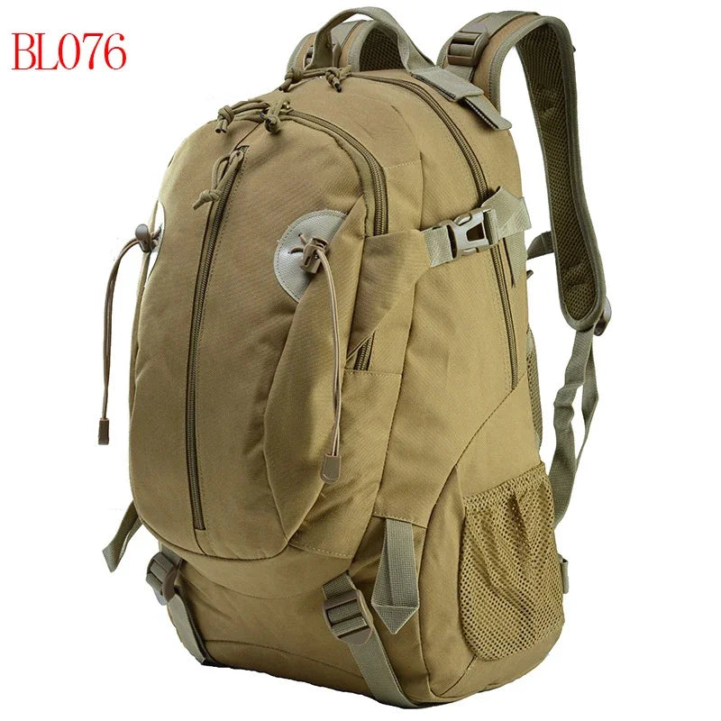 30L Men's Tactical Camouflage Sport Backpack Travel Outdoor Military Hiking Rucksack Climbing Camping Bag For Male Female Women