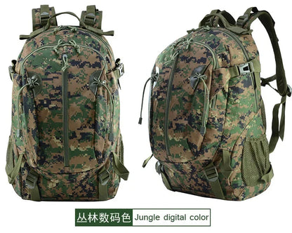 30L Men's Tactical Camouflage Sport Backpack Travel Outdoor Military Hiking Rucksack Climbing Camping Bag For Male Female Women