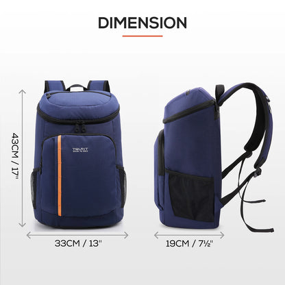 30L Thermal Backpack TOURIT Cooler bag Waterproof 30 Cans Insulated Bag Travel Beach Beer Leak-proof Food Storage Bag