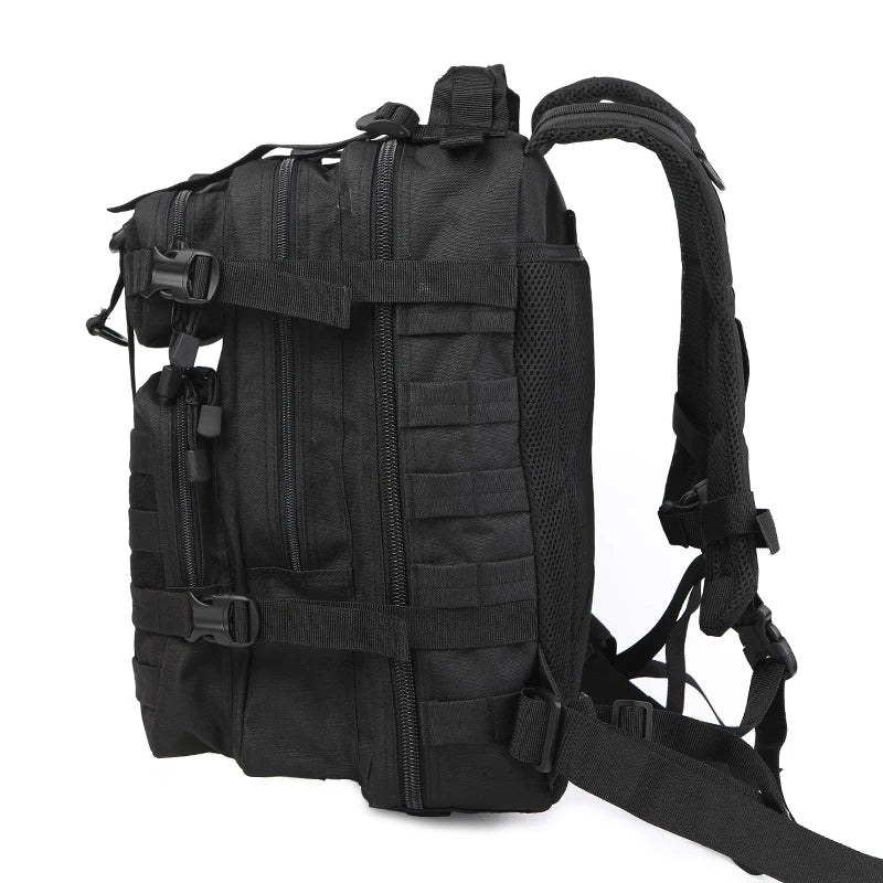 30L Travel Backpack for Men Women fits 14 Inch Notebook Small Tactical Backpack Molle Hiking Backpack for Backpacking Cycling