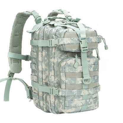 30L Travel Backpack for Men Women fits 14 Inch Notebook Small Tactical Backpack Molle Hiking Backpack for Backpacking Cycling