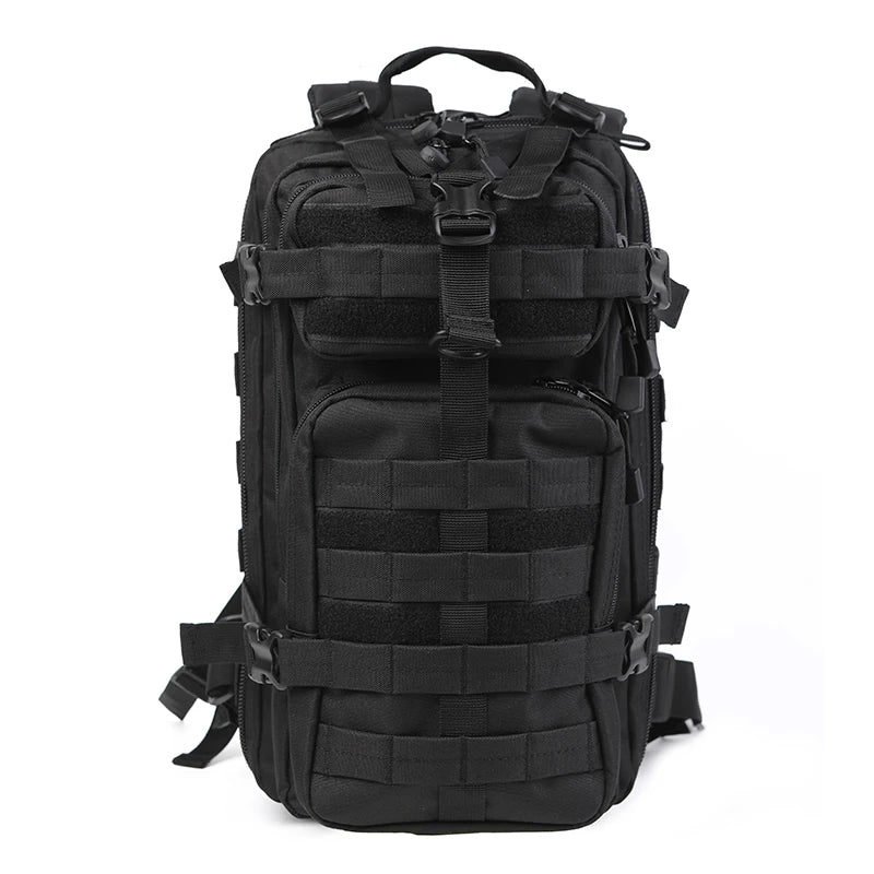 30L Travel Backpack for Men Women fits 14 Inch Notebook Small Tactical Backpack Molle Hiking Backpack for Backpacking Cycling
