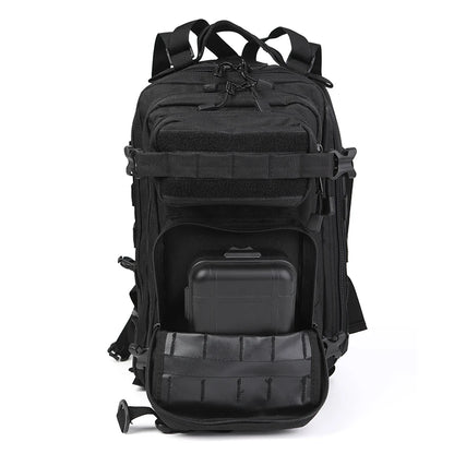 30L Travel Backpack for Men Women fits 14 Inch Notebook Small Tactical Backpack Molle Hiking Backpack for Backpacking Cycling