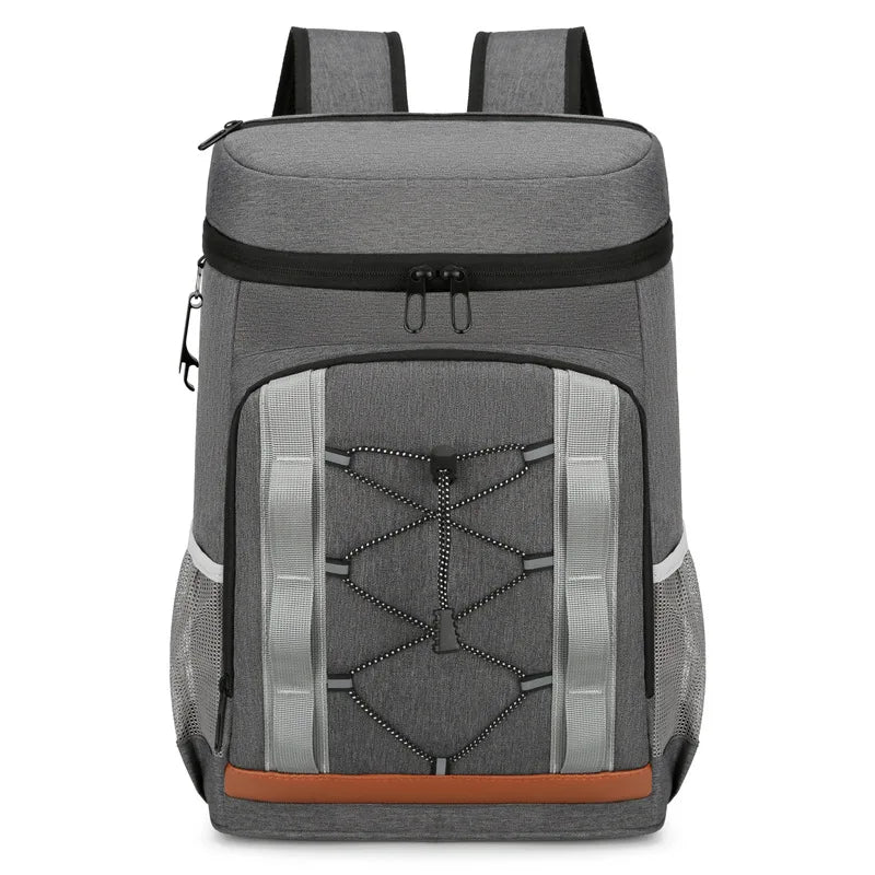 30L Waterproof Picnic Refrigerator Lunch Bags Outdoor Camping Picnic Backpack Aluminum Foil Food Cooler Warm Keeping Bag