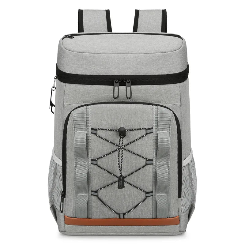 30L Waterproof Picnic Refrigerator Lunch Bags Outdoor Camping Picnic Backpack Aluminum Foil Food Cooler Warm Keeping Bag