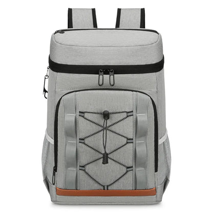 30L Waterproof Picnic Refrigerator Lunch Bags Outdoor Camping Picnic Backpack Aluminum Foil Food Cooler Warm Keeping Bag