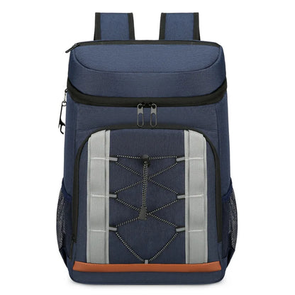 30L Waterproof Picnic Refrigerator Lunch Bags Outdoor Camping Picnic Backpack Aluminum Foil Food Cooler Warm Keeping Bag