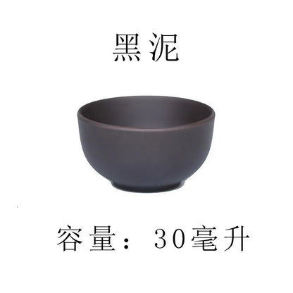 30ml Purple Clay Tea Cup puer tea cup YiXing Purple Teacup Chinese Kung Fu Cups Chinese Porcelain Gift