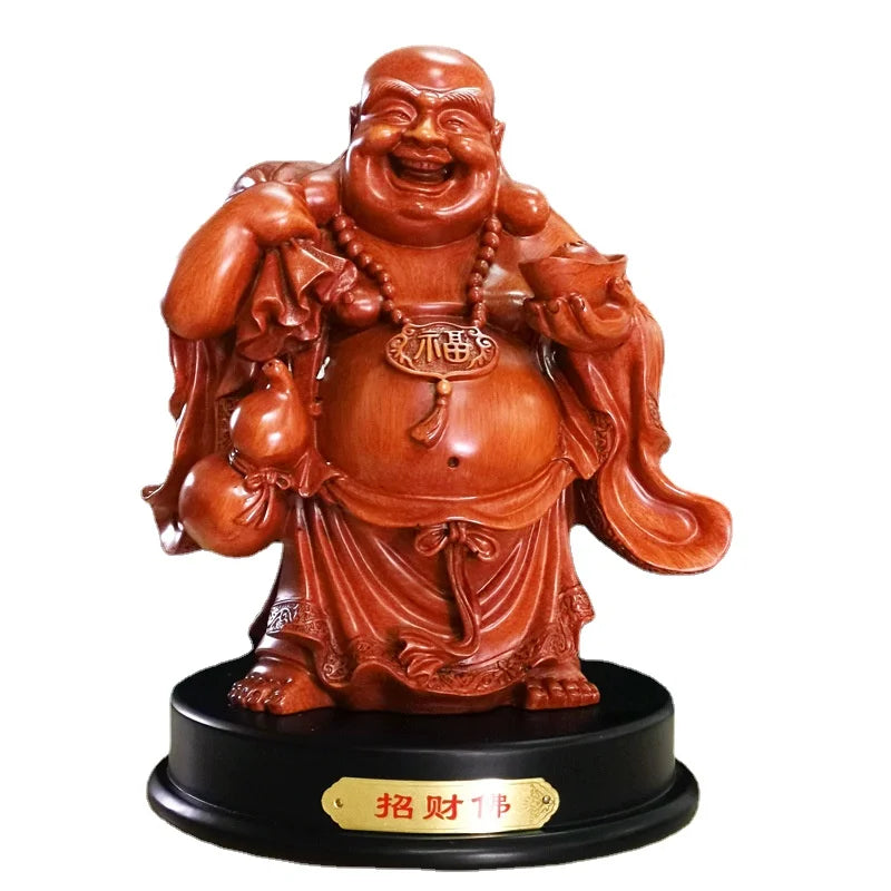 31 سنتيمتر Maitreya بوذا الحلي الصينية اكسسوارات المنزل غرفة المعيشة مكتب الحلي ثروة بوذا الراتنج الحرف بالجملة