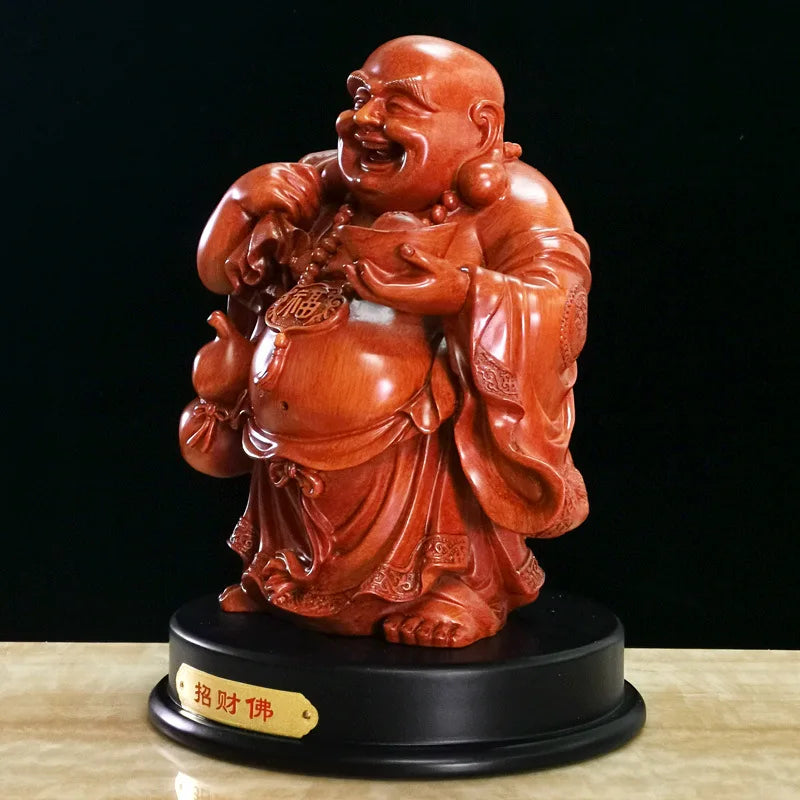 31 سنتيمتر Maitreya بوذا الحلي الصينية اكسسوارات المنزل غرفة المعيشة مكتب الحلي ثروة بوذا الراتنج الحرف بالجملة