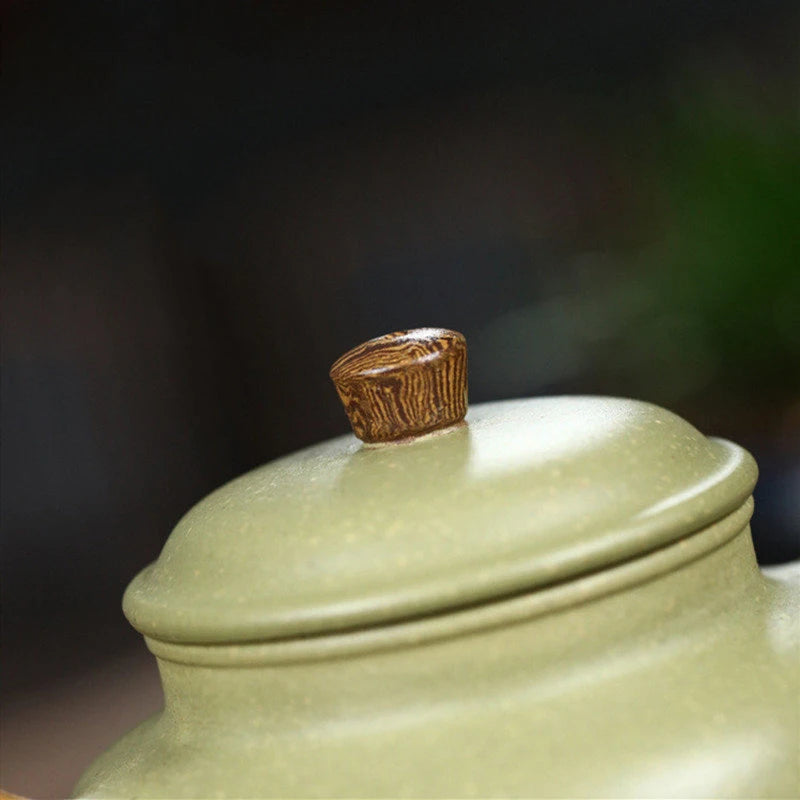 310ml Yixing Large Capacity Purple Clay Teapots Famous Handmade Tea Pot Raw Ore Bean Green Sand Kettle Chinese Zisha Tea Set