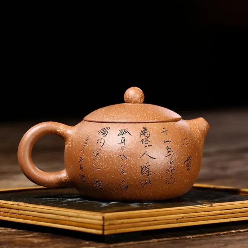 310ml Yixing Purple Clay Teapot Large Capacity Handmade Tea Pot Authentic Zisha Tea Set Kettle Chinese Tea Ceremony Gifts