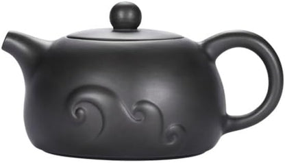 Teapot Zisha Pot Original Mine Old Purple Mud Office Household Teapot Zhuni Xishi Pot Tea Set Teapot Set (A)