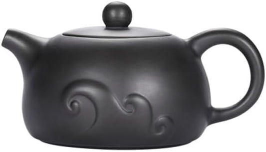 Teapot Zisha Pot Original Mine Old Purple Mud Office Household Teapot Zhuni Xishi Pot Tea Set Teapot Set (A)
