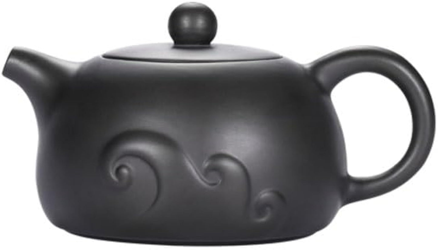 Teapot Zisha Pot Original Mine Old Purple Mud Office Household Teapot Zhuni Xishi Pot Tea Set Teapot Set (A)