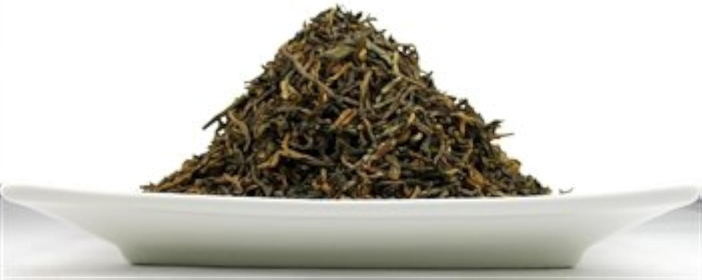 Greenhilltea Royal puerh Royal Pu-Erh Tea, A malty, smooth tea having deepest tones of chocolate and espresso - 8 Oz Bag