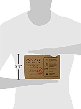 Numi Organic Tea Matcha Toasted Rice, 18 Count Box of Tea Bags (Pack of 6), Green Tea (Packaging May Vary)