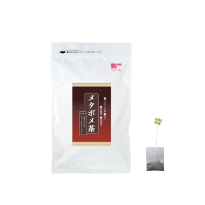 Metabome tea | Eco-Conscious plant-based tea bags | pu-erh tea | oolong tea | Made in Japan | by TeaLife (60g)