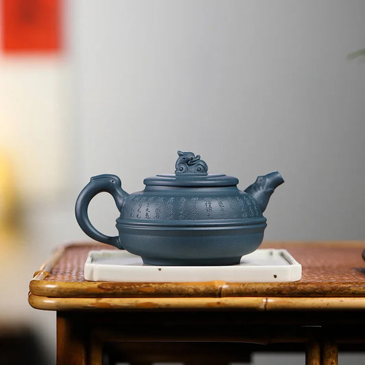 320cc Chinese Yixing Tea Pot Authentic Purple Clay Xi Shi Teapot Handmade Kettle Filter Tea Ceremony Custom