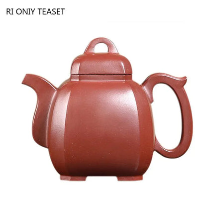 320ml Chinese Yixing Large Capacity Purple Clay Teapots Famous Handmade Tea Pot Raw Ore Purple Mud Kettle High-end Zisha Tea Set