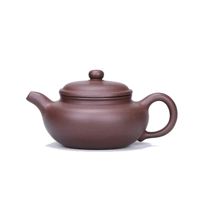 325ml High-end Yixing Purple Clay Teapot Famous Handmade Tea Pot Raw Ore Eggplant Skin Purple Mud Kettle Chinese Zisha Tea Set