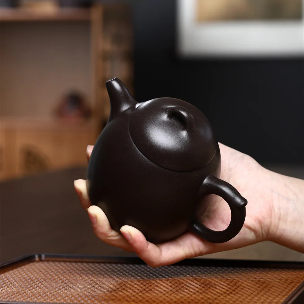 330ml Classic Yixing Purple Clay Teapot Master Handmade Filter Kettle Custom Beauty Tea Set Chinese Zisha Tea Accessories