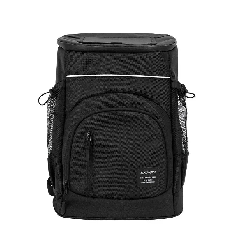 33L Large Lunch Bags Food Box Travel Backpack for Men Outdoor Double Shoulder Leak Proof Lightweight Insulation Cooler Bag Beer