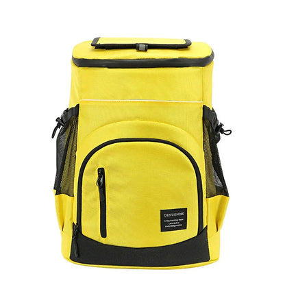 33L Large Lunch Bags Food Box Travel Backpack for Men Outdoor Double Shoulder Leak Proof Lightweight Insulation Cooler Bag Beer