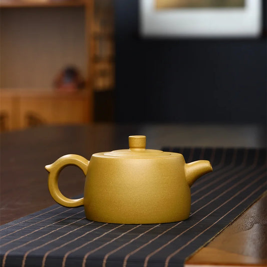 350cc Classic Yixing Purple Clay Teapot Handmade Section Mud Pot Zisha Filter Beauty Kettle Chinese Tea Set Accessories