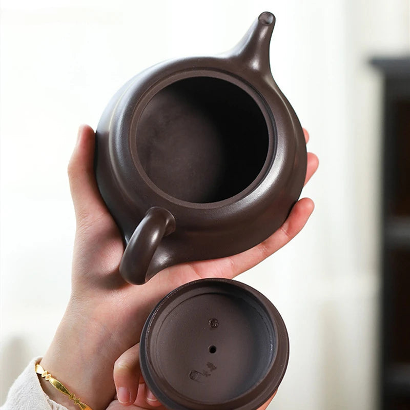 350ml Classic Yixing Purple Clay Teapot Master Handmade Filter Kettle Custom Beauty Tea Set Chinese Zisha Tea Accessories